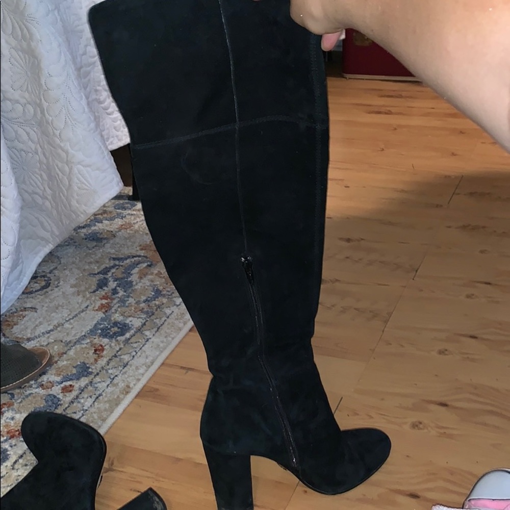 Gianni Binni knee high heeled boots